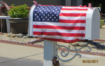 Stars and Stripes...  Mailbox Cover!