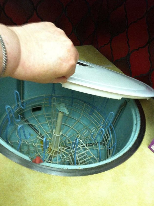 what to do with round dishwasher