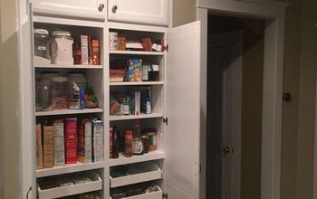 New Custom Pantry Replaces Our Tiny Shallow Closet