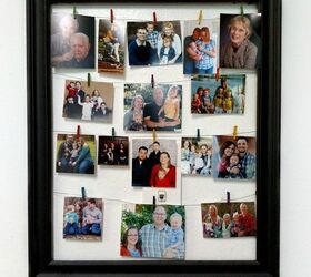 create a wire photo hanging picture frame for under 15