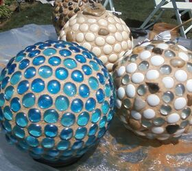 s 30 ways for you to style your garden, Bedazzle Globes As Garden Centerpieces