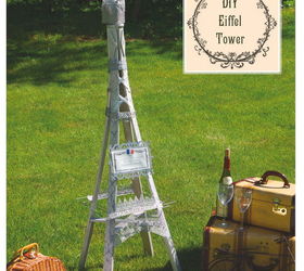 s 30 ways for you to style your garden, Create The Eiffel Tower In Your Garden