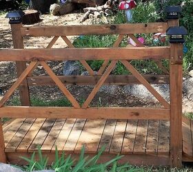s 30 ways for you to style your garden, Add A Wooden Bridge To Your Nursery