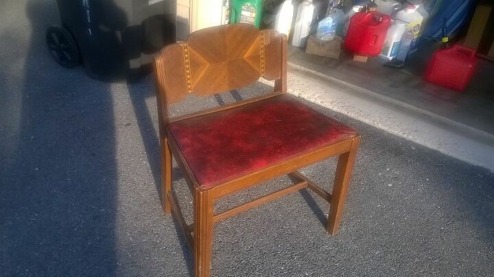 e feeling proud vanity chair re vamp