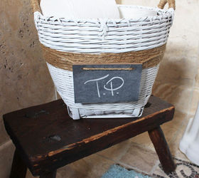 s here are 10 genius organizing ideas using dollar store bins baskets, Upcycle A Basket With Twine Weaving