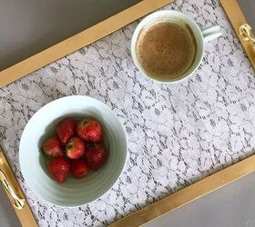 s 10 decorative way to transform your frames, Make A Serving Tray With Your Frames
