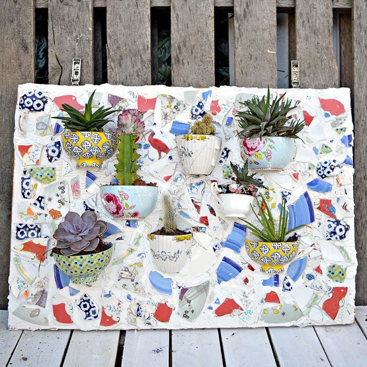 see how 30 clever gardeners make their hostas thrive, They Put Hostas In Pretty Broken Plates