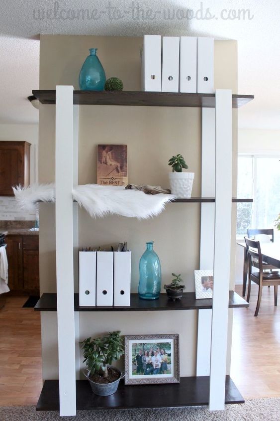 modern diy shelves for just 25