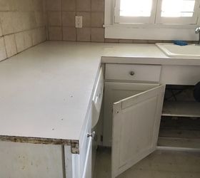 Concrete Counters Feather Finish Over Formica Hometalk