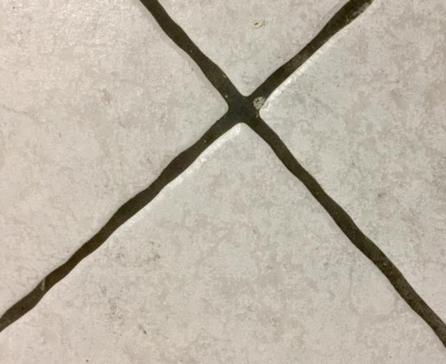 q dirty grout in kitchen
