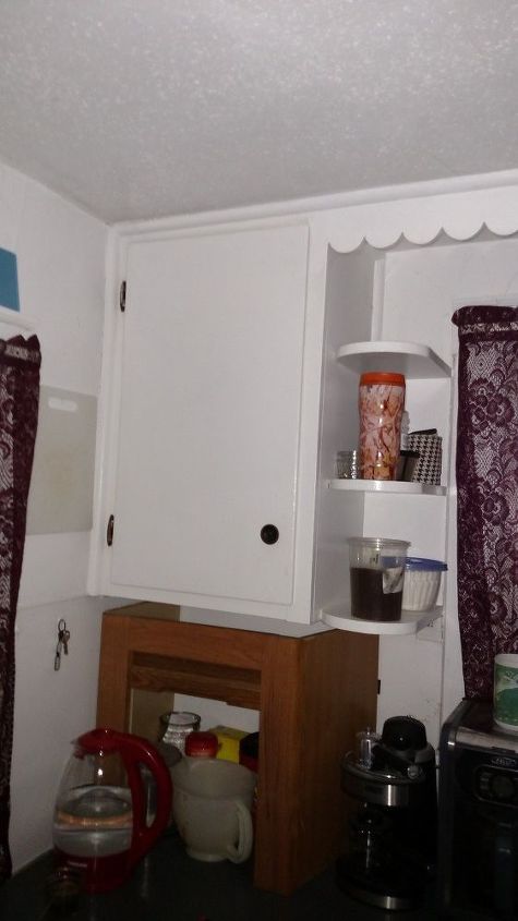 q how do i improve my old cupboards without buying new