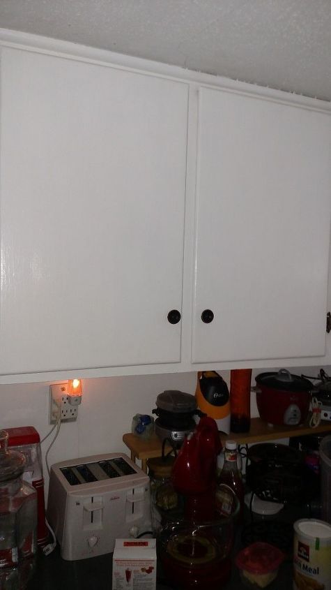 q how do i improve my old cupboards without buying new