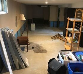 basement renovation project