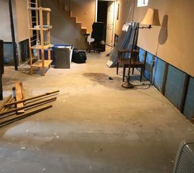 basement renovation project