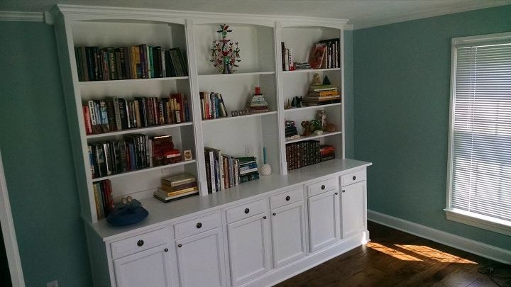 Bookcase Using Kitchen Cabinets, Bookcases Cabinets And Built Ins