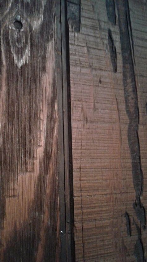 q how can i update dark wood paneling