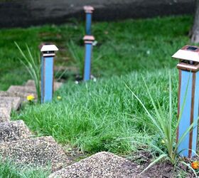 brighten your walkway with these solar lights