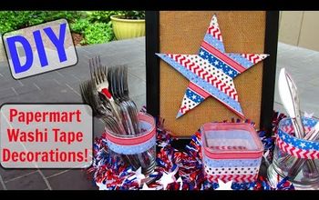DIY: ¡Decoraciones del 4 de julio con Washi Tape de Paper Mart!