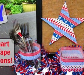 diy paper mart washi tape fourth of july decorations