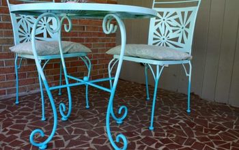 Ombre Painted Bistro Set