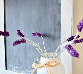 20 bricolajes floridos que animarn tu casa en invierno, C mo hacer bonitos tallos de lavanda con abalorios