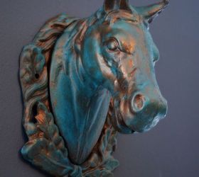 30 stunning ways to use metallic paint no experience necessary, Create A Patina Shining Finish On A Statue