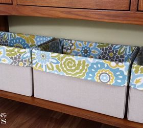 s 10 fun space saving hacks to keep you clutter free, Switch That Diaper Box Into Pretty Storage