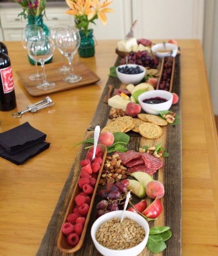 Repurposed Barn Wood Meat And Cheese Serving Tray For Entertaining Repurposed Barn Wood Meat And Cheese Serving Tray For Entertaining