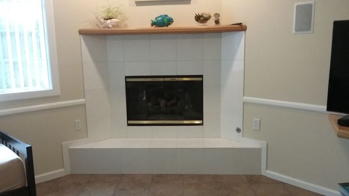 q fireplace makeover