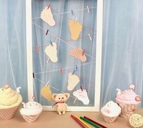  Ideia de decoração DIY para chá de bebê