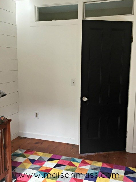 office overhaul part ii painting black windows and doors
