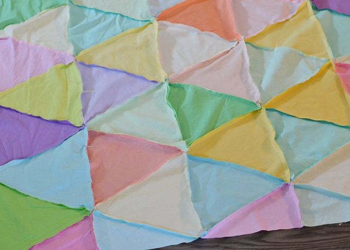 how to make a triangle quilt