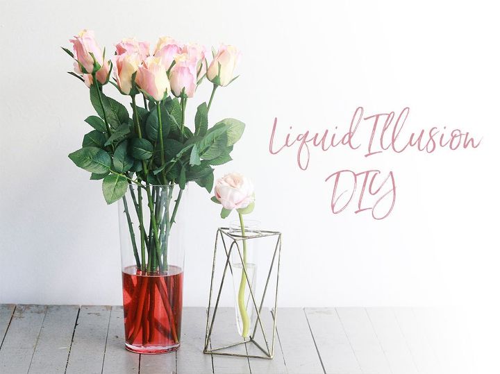 water acrylic diy Hometalk Water Acrylic Flower Arrangement DIY water acrylic diy Hometalk Water Acrylic Flower Arrangement DIY