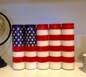 31 unusual flag ideas that actually look amazing, Make Your Flag Wave With Candles
