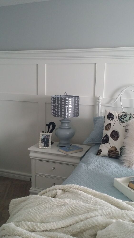 s 15 ways to make your home decor look like you spent hundreds, Install Board And Batten In Your Bedroom