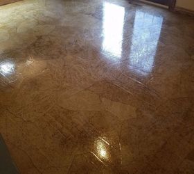 s 15 ways to make your home decor look like you spent hundreds, Get A Crackled Effect To Your Flooring