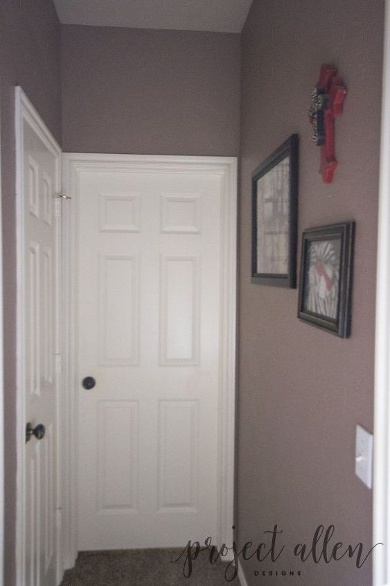 a quick and easy hallway makeover
