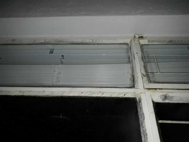 q what is the easiest way to clean enamel paint off steel window frames