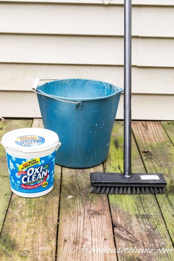 the best inexpensive and non toxic diy deck cleaner