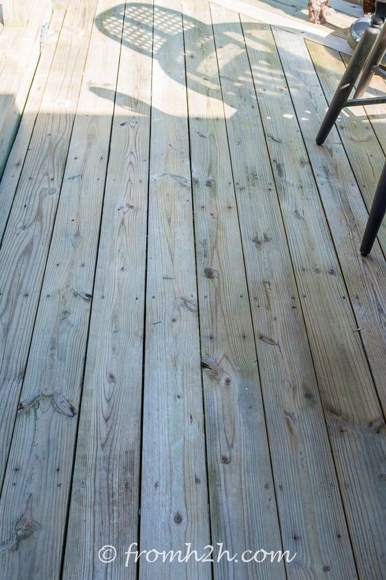 the best inexpensive and non toxic diy deck cleaner