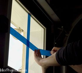 faux windows in garage door