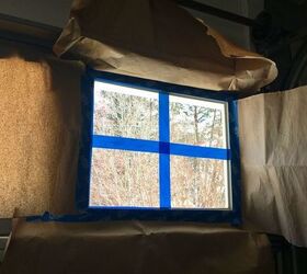 faux windows in garage door
