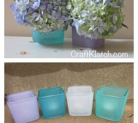 no way these pops of color were made with dollar store items, This beachy vase makeover
