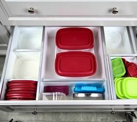 s 11 storage hacks that will instantly declutter your kitchen, Turn your drawers into organizers