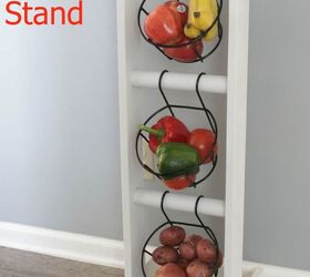 storage hacks that will instantly declutter your kitchen, Create your own produce stand