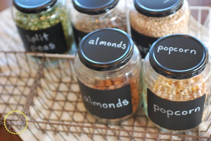 storage hacks that will instantly declutter your kitchen, Keep your food stored in jars