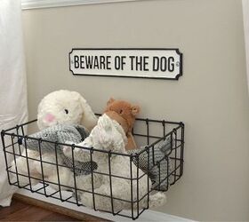 s post, Organize Your Dog s Toys With A Basket
