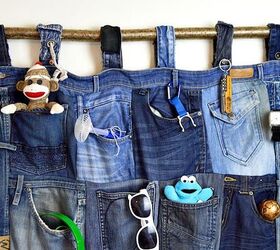 s post, Snip Up Your Jeans For A Pocket Organizer