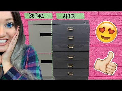 s post, Makeover A Filing Cabinet With Craft Boards