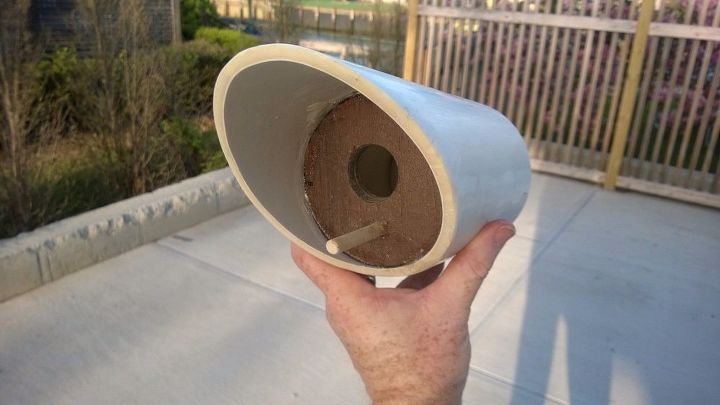 diy pvc birdhouses
